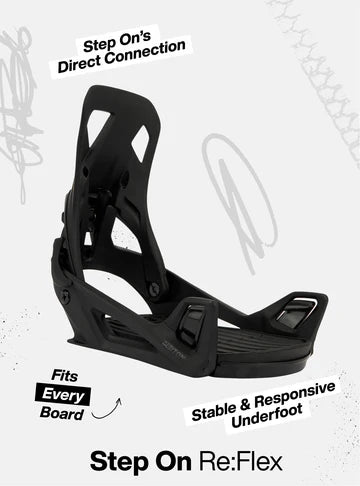 Women's Step On® Re:Flex Snowboard Bindings