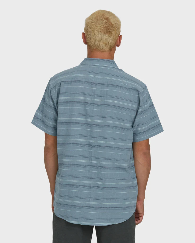 All Day Stripe Short Sleeve Woven Shirt