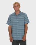 All Day Stripe Short Sleeve Woven Shirt