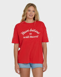 I Will Travel Short Sleeve Knit T-Shirt