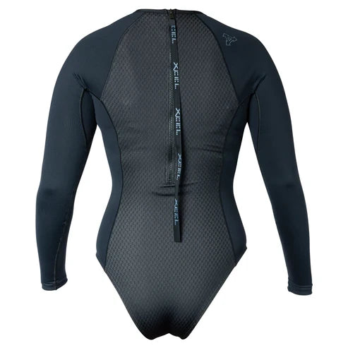 Premium Stretch Celliant Jaquard High-Cut Long Sleeve Springsuit UV