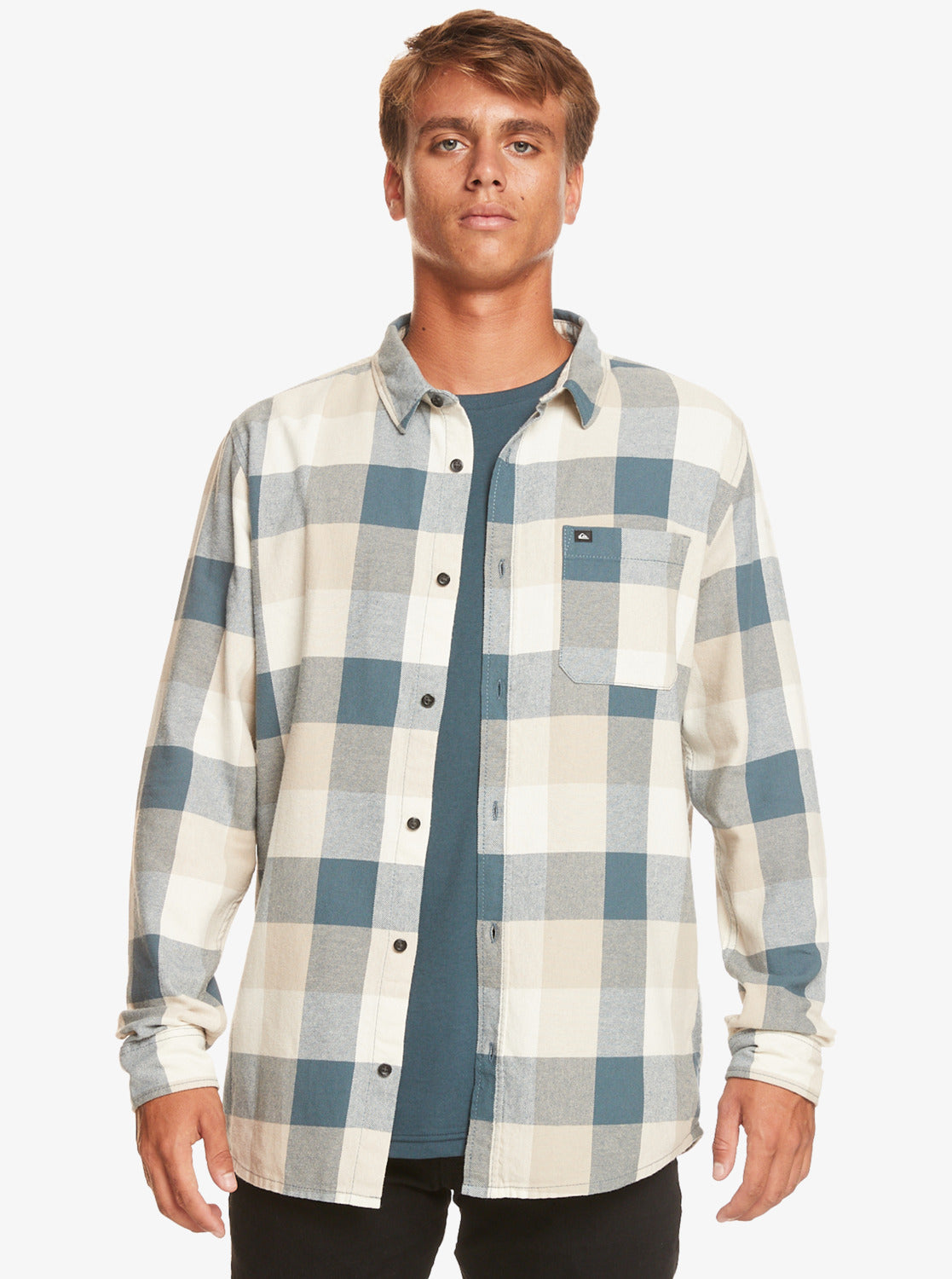 Motherfly Long Sleeve Flannel Shirt