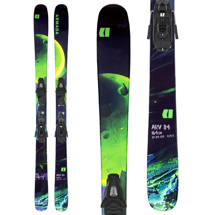 ARV 84 Kid Skis + C5 GW Bindings